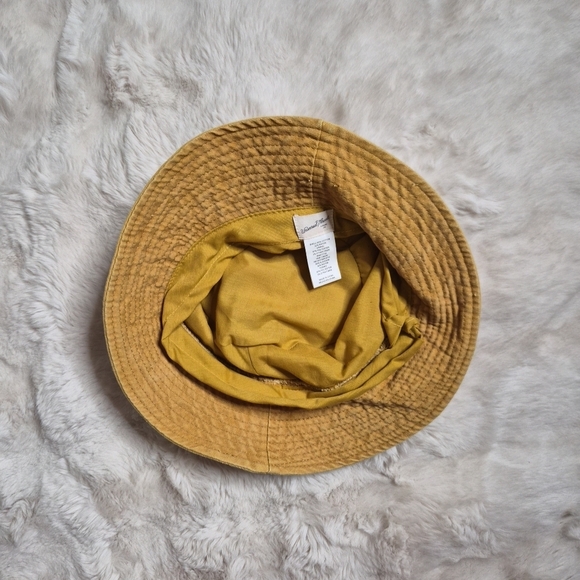 Mustard Yellow Bucket Hat Universal Thread Cotton Blend Fall Spring Summer Stree - Picture 6 of 9